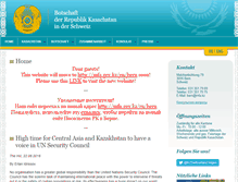 Tablet Screenshot of kazakhstan-bern.ch